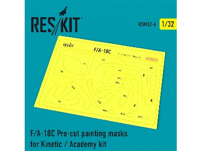 F/A-18c Pre-cut Painting Masks - image 1