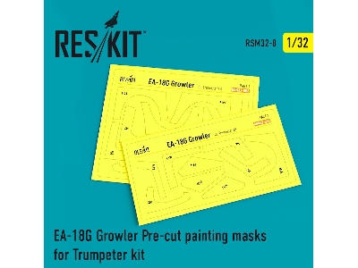 Ea-18g Growler Pre-cut Painting Masks - image 1