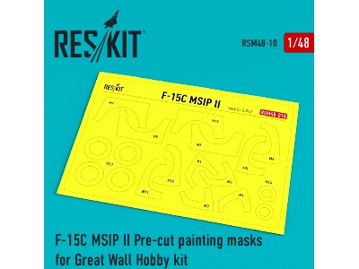 F-15 Msip Ll Pre-cut Painting Masks For Great Wall Hobby L4817 Kit - image 1