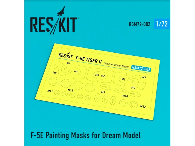 F-5e Tiger Ii Painting Masks For Dream Model Kit - image 1