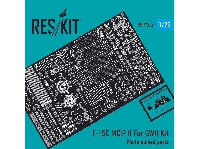 F-15c Mcip Ll For Gwh Kit (Photo Etched Parts 1/72) - image 1