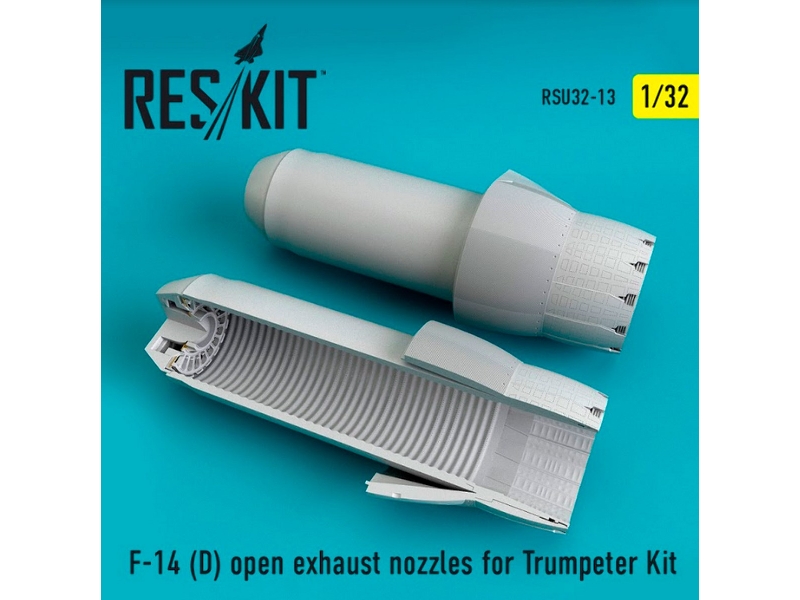 F-14 D Open Exhaust Nozzles For Trumpeter Kit - image 1
