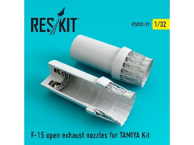 F-15 Open Exhaust Nozzles For Tamiya Kit - image 1