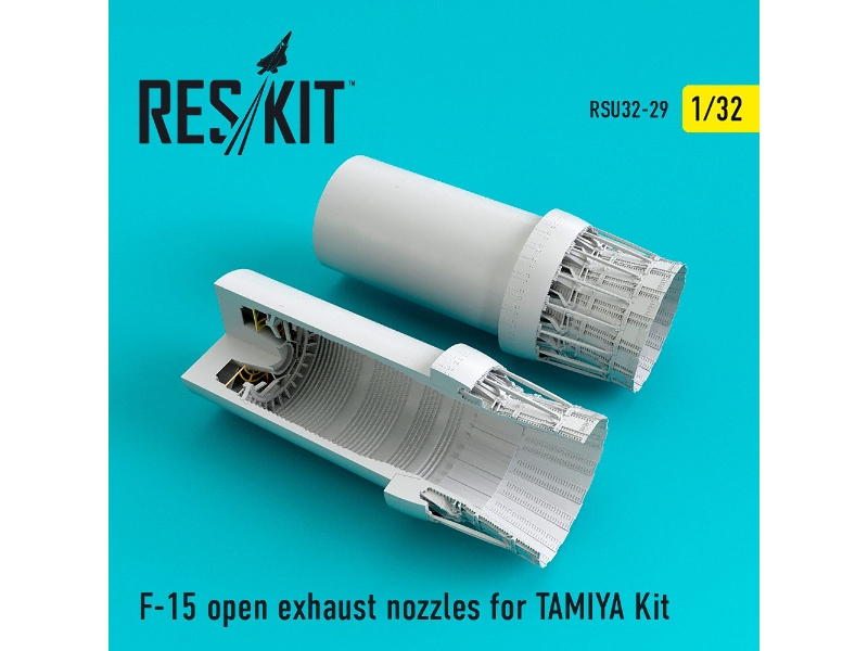 F-15 Open Exhaust Nozzles For Tamiya Kit - image 1 F-15 Open Exhaust Nozzles For Tamiya Kit - image 1