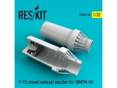 F-15 Closed Exhaust Nozzles For Tamiya Kit - image 1