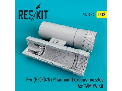 F-4 B/ C/ D/ N Phantom Exhaust Nozzles For Tamiya Kit - image 1