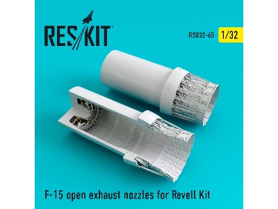 F-15 Open Exhaust Nozzles For Revell Kit - image 1