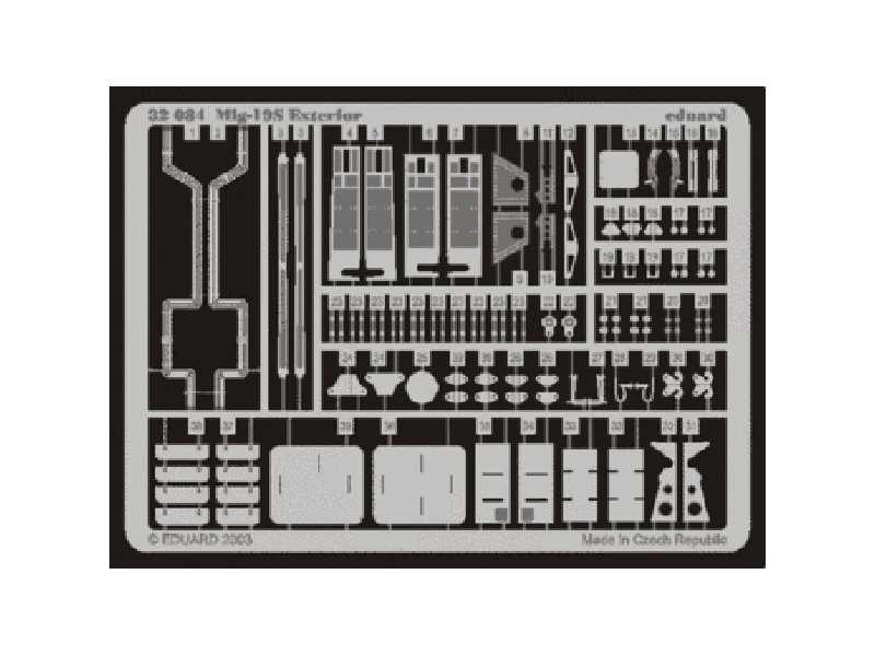 MiG-19S exterior 1/32 - Trumpeter - image 1