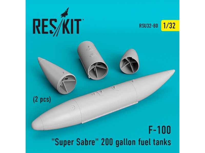 F-100 Super Sabre 200 Gallon Fuel Tanks - image 1