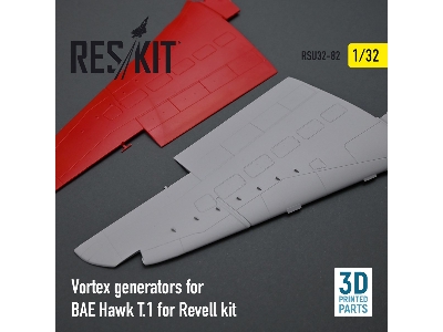 Vortex Generators For Bae Hawk T.1 For Revell Kit - image 2