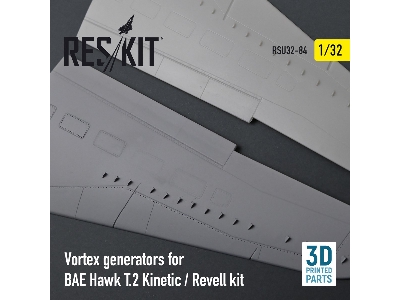 Vortex Generators For Bae Hawk T.2 Kinetic / Revell Kit - image 2