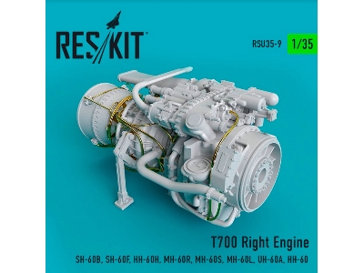 T700 Right Engine Sh-60b, Sh-60f, Hh-60h, Mh-60r, Mh-60s, Mh-60l, Uh-60a, Hh-60 - image 1