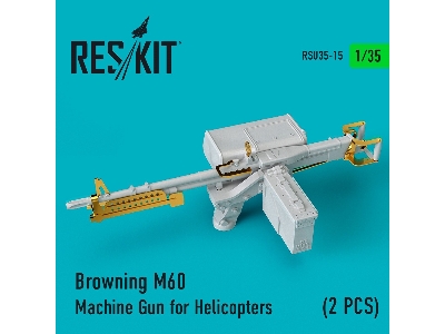 Browning M60 Machine Gun For Helicopters (2 Pcs) - image 1