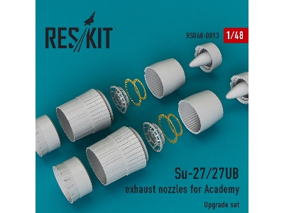 Su-27/27ub Exhaust Nozzles For Academy - image 1