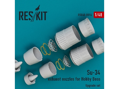 Su-34 Exhaust Nozzles For Hobby Boss - image 1