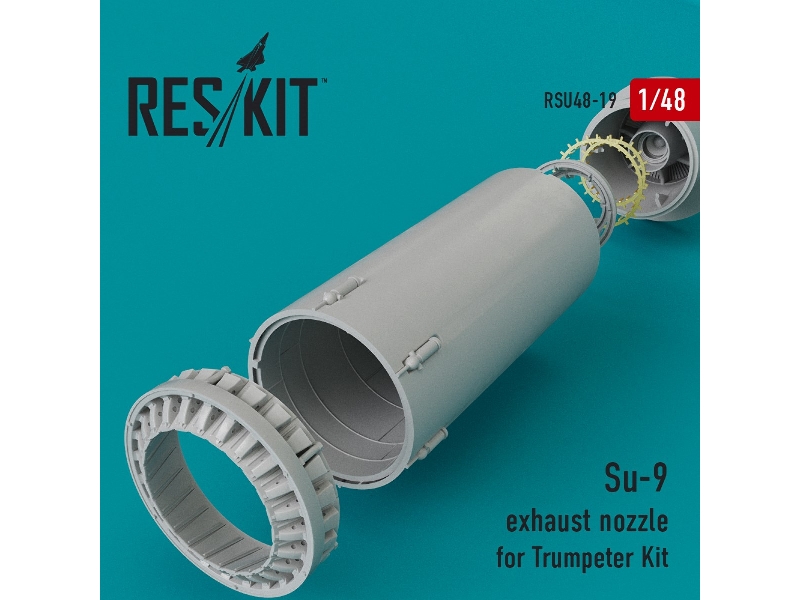 Su-9 Exhaust Nozzle For Trumpeter Kit - image 1 Su-9 Exhaust Nozzle For Trumpeter Kit - image 1