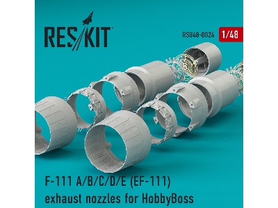 F-111 A/B/C/D/E (Ef-111) Exhaust Nozzles For Hobbyboss Kit - image 1