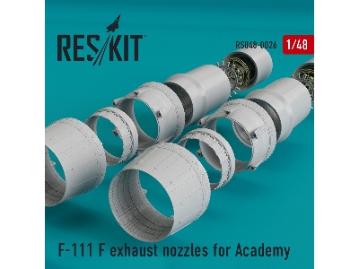 F-111 F Exhaust Nozzles For Academy Kit - image 1