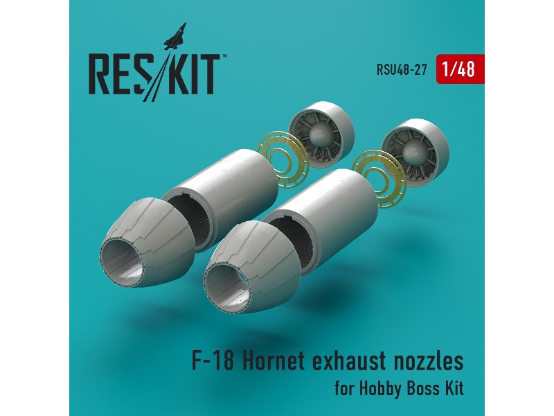 F-18 Hornet Exhaust Nozzles For Hobby Boss Kit - image 1 F-18 Hornet Exhaust Nozzles For Hobby Boss Kit - image 1