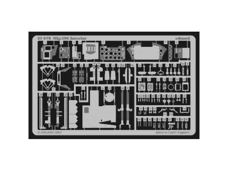 MiG-19S interior 1/32 - Trumpeter - image 1