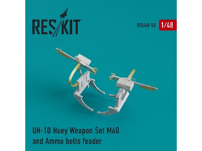 Uh-1d Huey Weapon Set M60 And Ammo Belts Feader - image 1