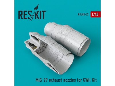 Mig-29 Exhaust Nozzles For Gwh Kit - image 1