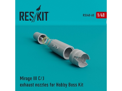 Mirage Iii C/J Exhaust Nozzles For Hobby Boss Kit - image 1