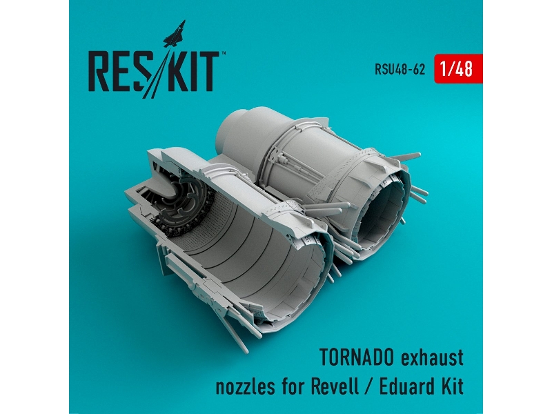 Tornado Exhaust Nozzles For Revell / Eduard Kit - image 1