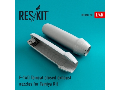 F-14d Tomcat Closed Exhaust Nozzles For Tamiya Kit - image 1