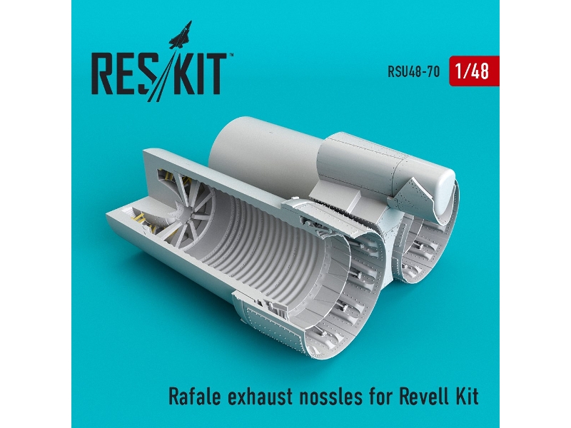 Rafale Exhaust Nossles For Revell Kit - image 1