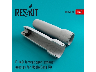 F-14d Tomcat Open Exhaust Nozzles For Hobbyboss Kit - image 1