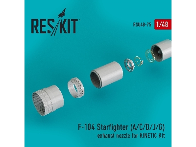 F-104 Starfighter (A/C/D/J/G) Exhaust Nozzle For Kinetic Kit - image 1