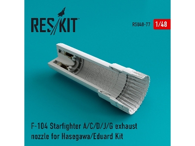 F-104 Starfighter (A/C/D/J/G) Exhaust Nozzle For Hasegawa/Eduard Kit - image 1