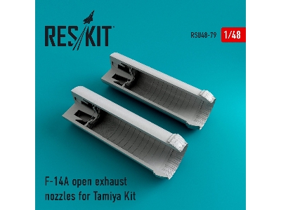 F-14a Tomcat Open Exhaust Nozzles For Tamiya Kit - image 1