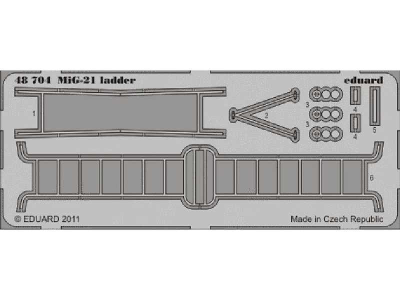 MiG-21 ladder 1/48 - Eduard - image 1