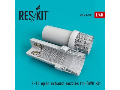 F-15 Open Exhaust Nozzles For Gwh Kit - image 1