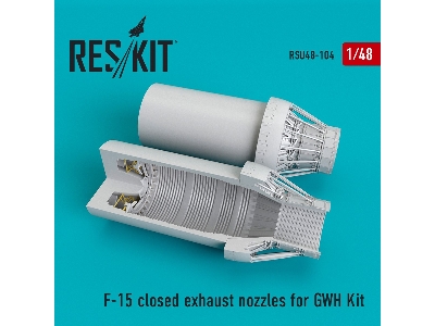 F-15 Closed Exhaust Nozzles For Gwh Kit - image 1