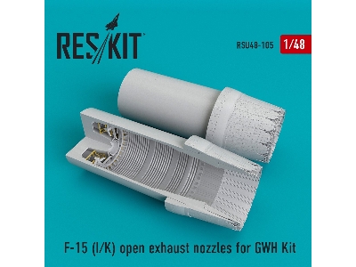 F-15 (I/K) Open Exhaust Nozzles For Gwh Kit - image 1