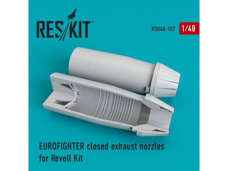 Eurofighter Closed Exhaust Nozzles For Revell Kit - image 1