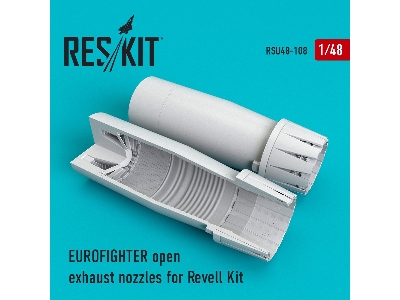 Eurofighter Open Exhaust Nozzles For Revell Kit - image 1