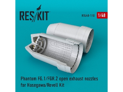 Phantom (Fg.1/Fgr.2) Open Exhaust Nozzles For Hasegawa/Revell Kit - image 1