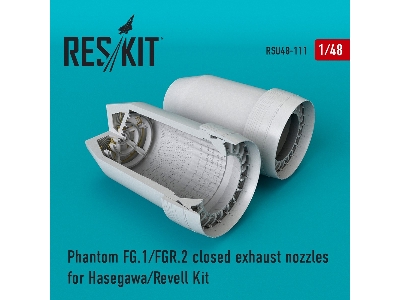 Phantom (Fg.1/Fgr.2) Closed Exhaust Nozzles For Hasegawa/Revell Kit - image 1