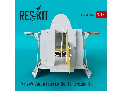 Mi-24 (V) Cargo Interior Set For Zvezda Kit - image 1