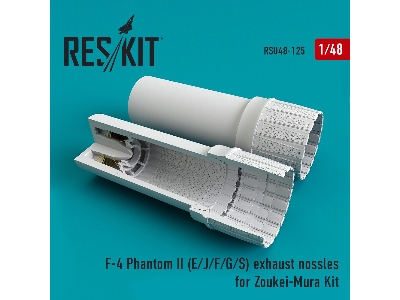 F-4 Phantom Ii (E/J/F/G/S) Exhaust Nossles For Zoukei-mura Kit - image 1