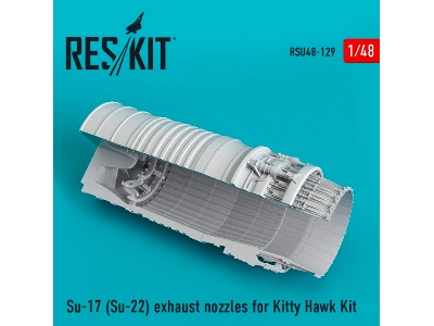 Su-17 Su-22 Exhaust Nozzles For Kitty Hawk Kit - image 1