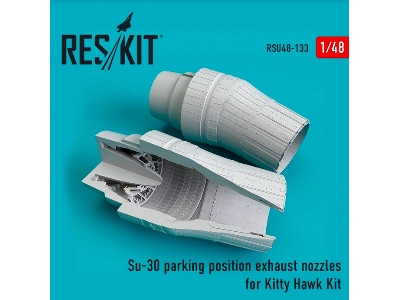 Su-30 Parking Position Exhaust Nozzles For Kitty Hawk Kit - image 1