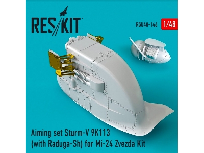 Aiming Set Sturm-v 9k113 With Raduga-sh For Mi-24 Zvezda Kit - image 2
