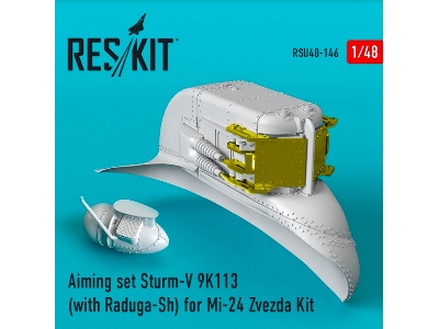 Aiming Set Sturm-v 9k113 With Raduga-sh For Mi-24 Zvezda Kit - image 3