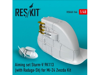 Aiming Set Sturm-v 9k113 With Raduga-sh For Mi-24 Zvezda Kit - image 4