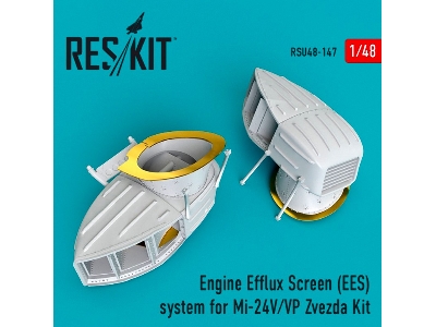 Engine Efflux Screen Ees System For Mi-24v/ Vp Zvezda Kit - image 1